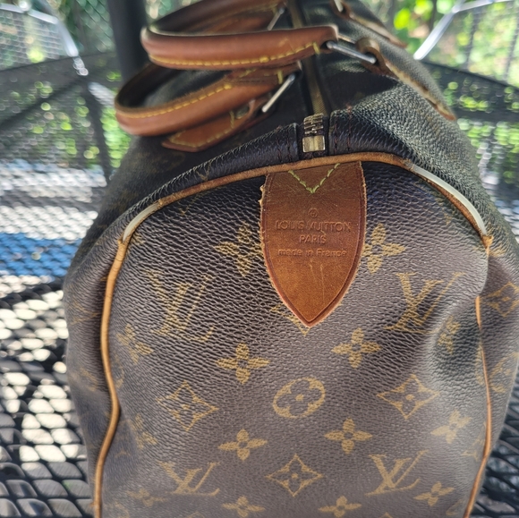 Louis Vuitton Satchel Speedy Monogram Canvas 30 - Picture 9 of 16